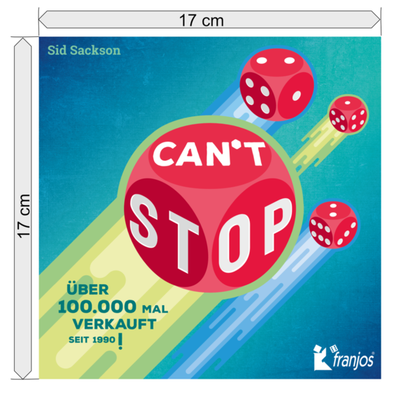 Spiel CAN´T STOP, handliche Reise-Ausgabe